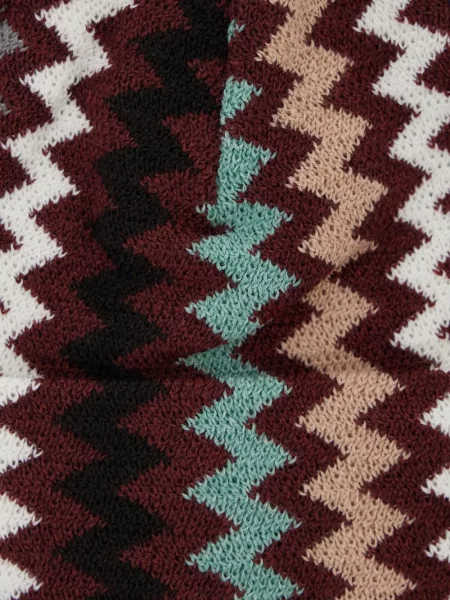 Căciulă Missoni tricotate maro