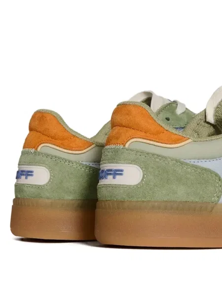 Sneakerși Hoff din piele de căprioară verde