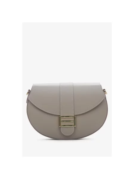 Кожаная сумка Estro серая