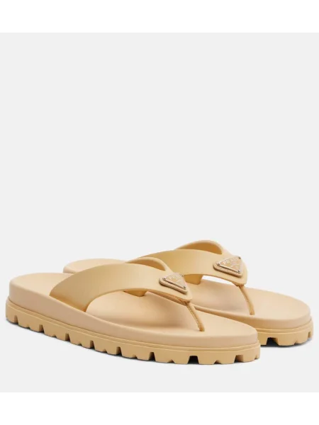 Chiloți tanga Prada bej