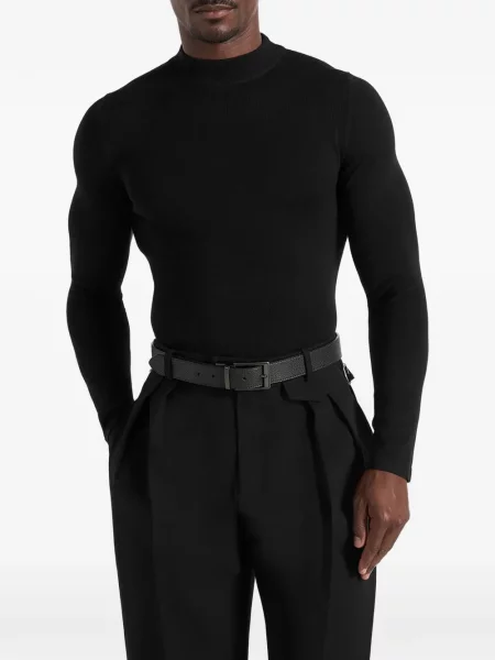 Heláncă Manière De Voir de lână negru