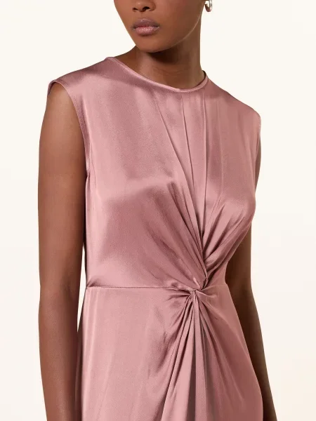 Ottod'ame Satyna Sukienka rosa