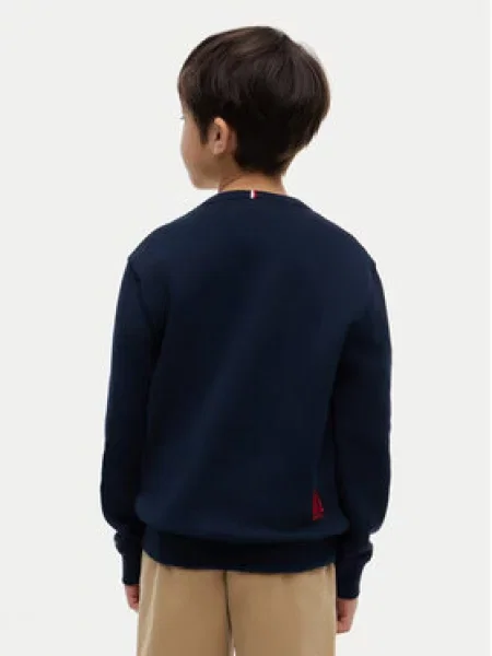 Tommy Hilfiger Pulóver Embroidery Graphic M Sötétkék
