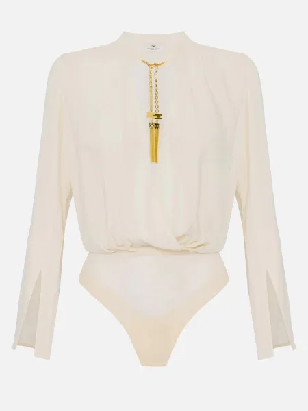 Боді Elisabetta Franchi біле