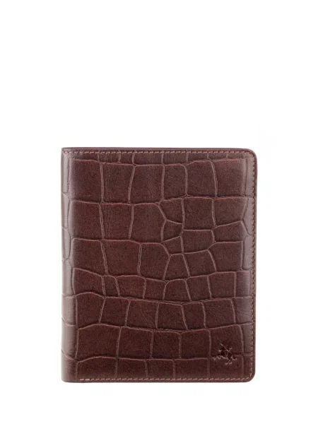 Кожаный кошелек Visconti коричневый