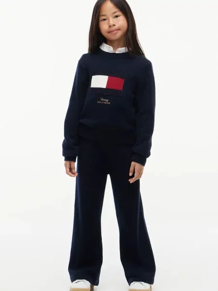 Tommy Hilfiger панталон за деца с добавена вълна