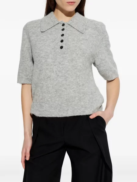 Gulerat top Gestuz gri