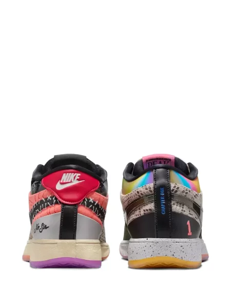 Sneakerși Nike Dunk cu dungi retro negru