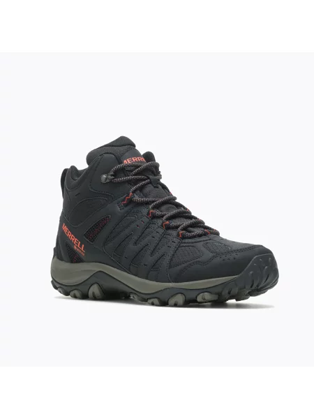 Tenisky Merrell Accentor 3 Sport Mid Gtx Black/ Tangerine EUR černé