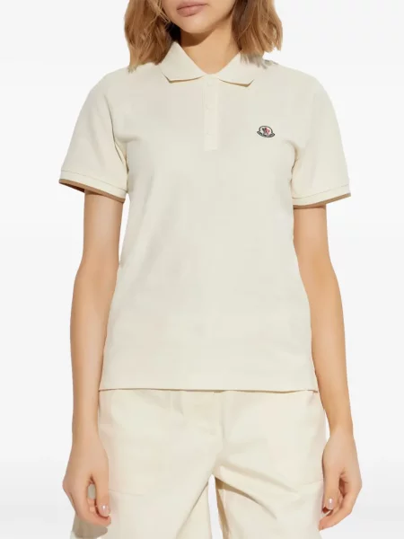 Tricou polo Moncler cu autograf