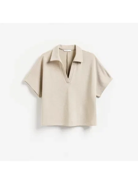 Reserved Polo tričko béžová