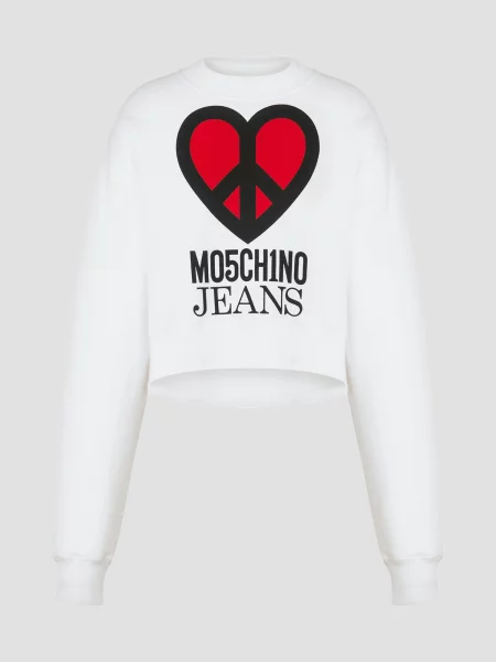Свитшот Moschino белый