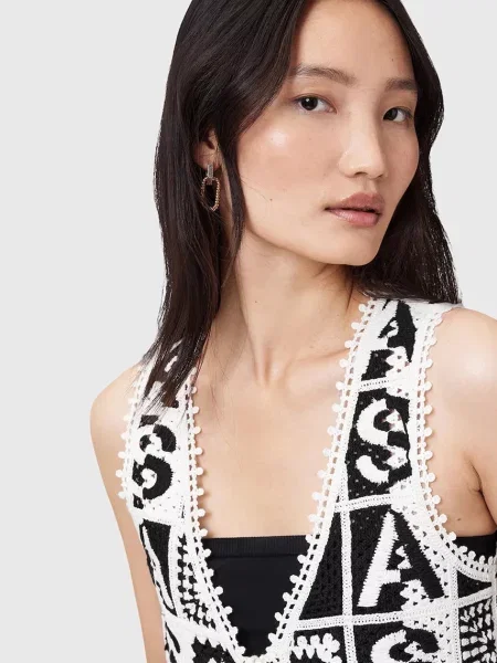 Демісезонна куртка Allsaints чорна
