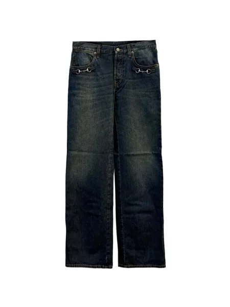 Jeansy Gucci niebieskie