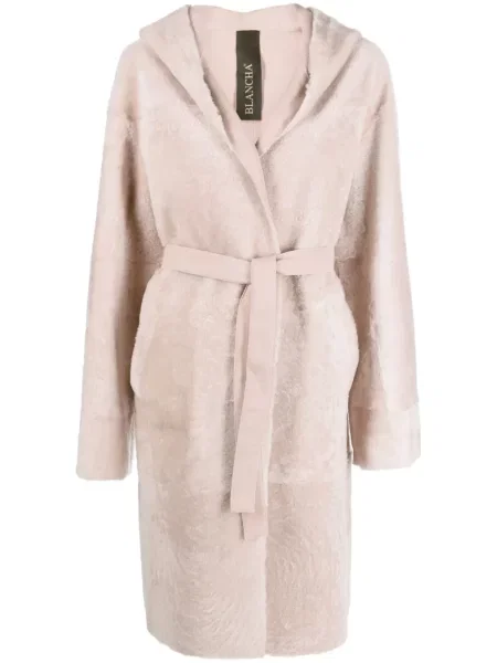 Płaszcz Blancha dwustronny różowy