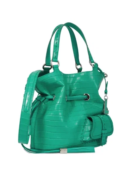 Чанта Lancel зелено