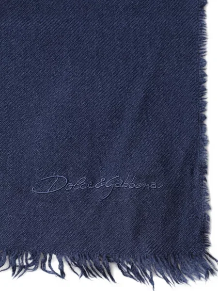 Šal Dolce & Gabbana s vezom plava