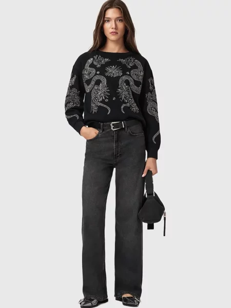 Свитер Allsaints черный