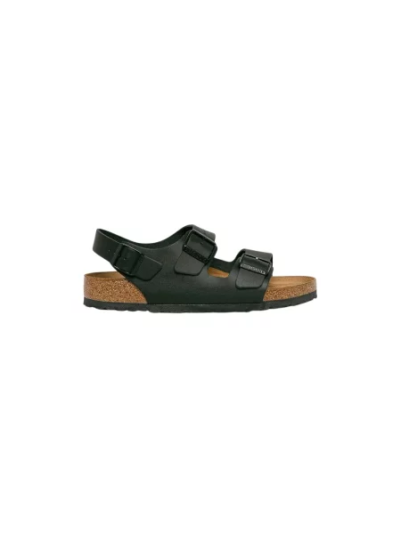 Sandały Birkenstock skórzane zielone