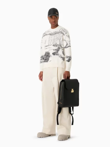 Свитер Emporio Armani белый