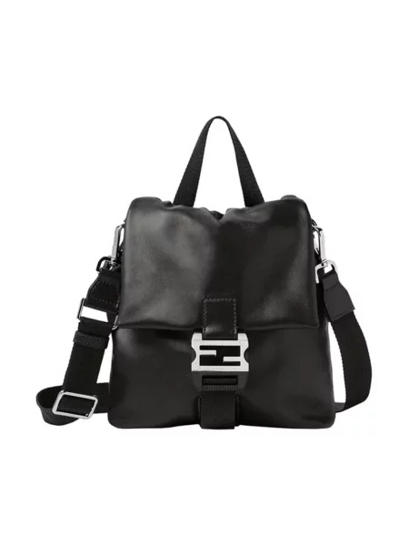 Torba crossbody Fendi skórzana czarna