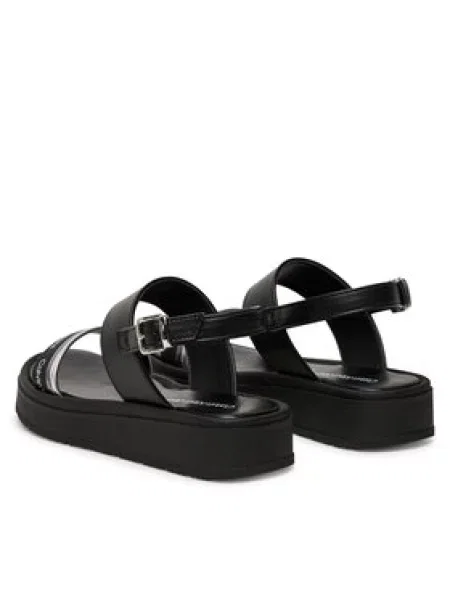 Calvin Klein Jeans Sandali S črna