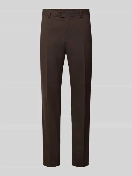 Spodnie garniturowe o kroju slim fit z dodatkiem wełny Model SLIM-NEIL' Selected Homme