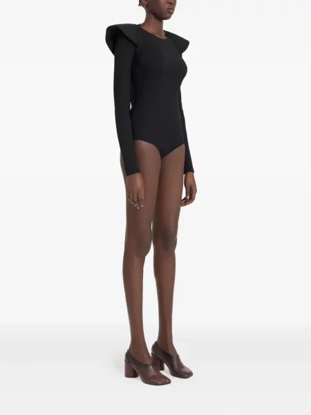 Fular Mm6 Maison Margiela negru