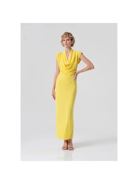 Fracomina rochie galben