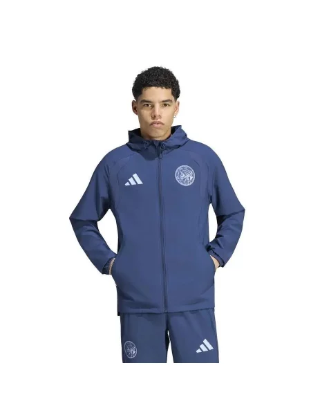 Kurtka dresowa Ajax Amsterdam niebieska