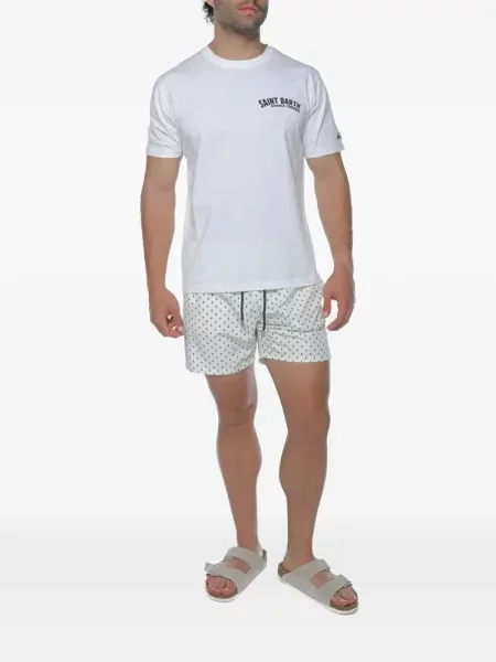 Tricou Mc2 Saint Barth cu imagine alb