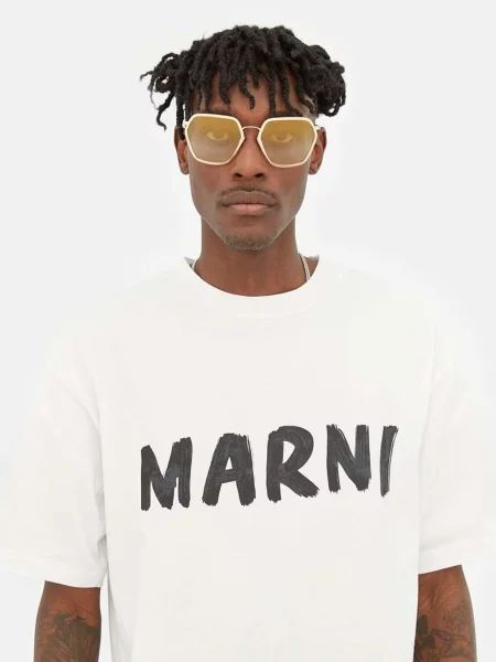 Солнцезащитные очки Marni бежевые