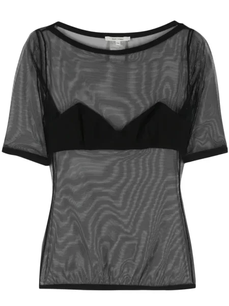 Tricou Nensi Dojaka plasă negru