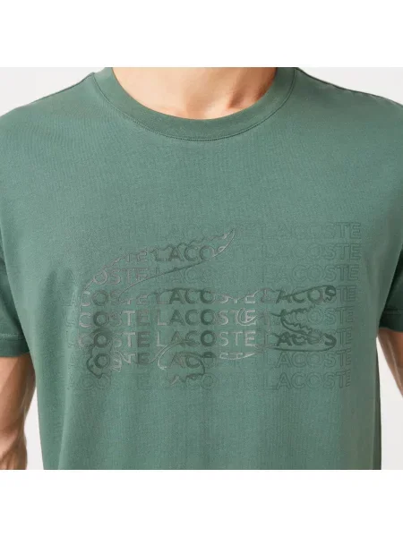 Lacoste Koszulka Lacoste zielona