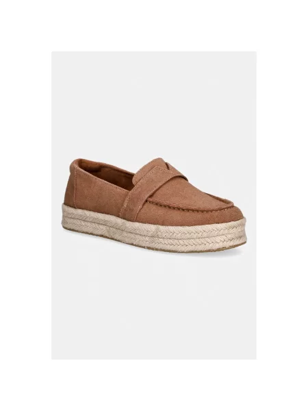 Espadryle Toms zamszowe brązowe