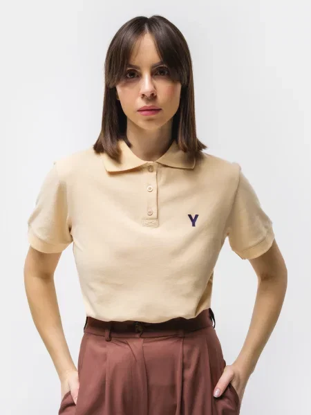 Поло Yuppie бежевое