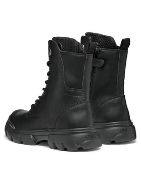 Csizma Geox J Junette S fekete