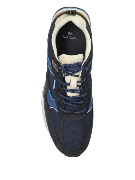 Sneakerși Ps Paul Smith din piele de căprioară albastru