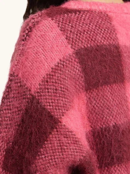 Ichi Sweter Ihelena pink różowy