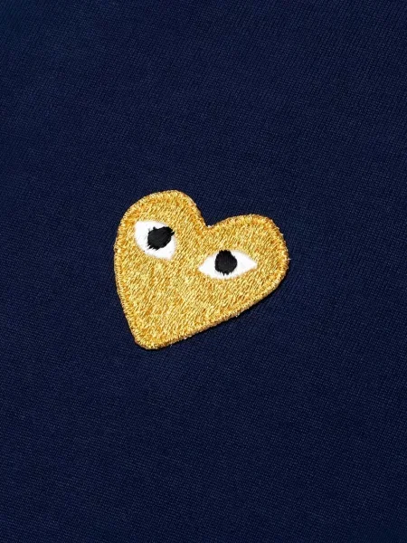 Tričko Comme Des Garçons Play modrá