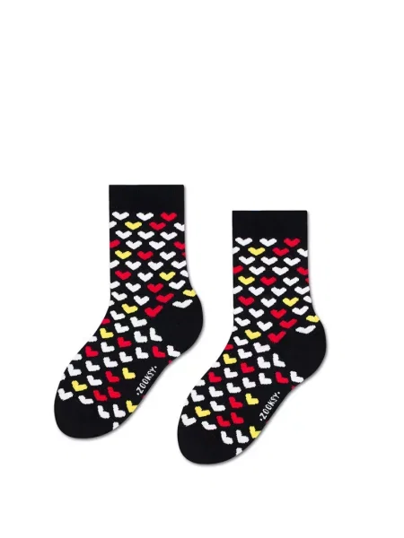Gyerek zokni Zooksy/rainbow Socks fekete