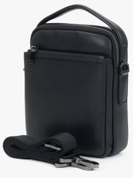 Кожаная сумка Estro черная