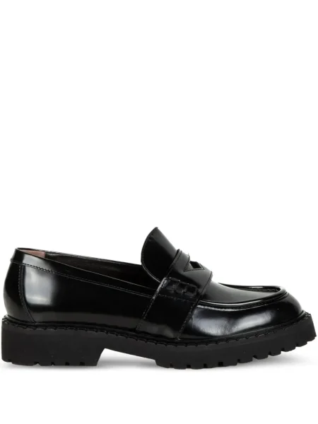 Pantofi loafer Laura B din piele negru