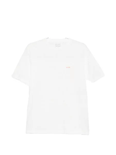 Tricou Beams cu imagine alb