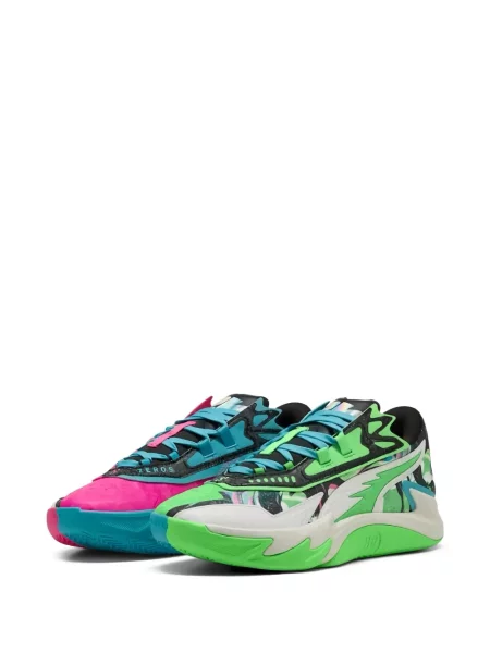Sneakerși Puma cu pene gri