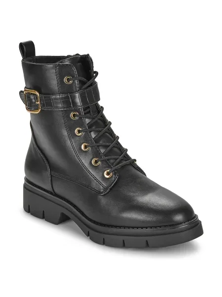 Pantofi Tamaris cu șireturi negru