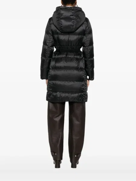 Palton 's Max Mara cu glugă negru