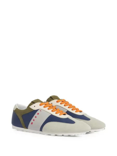 Sneakerși Marni din piele de căprioară