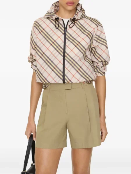 Pledinės šortai Burberry poplinas