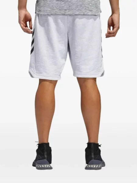 Strečové vícebarevný polotričko Adidas s autogramem šedé